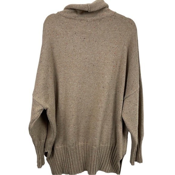 Free Assembly oversized dropped shoulder rolled collar tunic sweater size XXXL - Picture 2 of 6